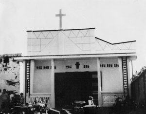 Nhà thờ tạm sau biến cố Tết Mậu Thân 1968
